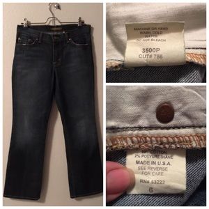 David Kahn Women Jeans "Lauren" Size 6 Dark Wash